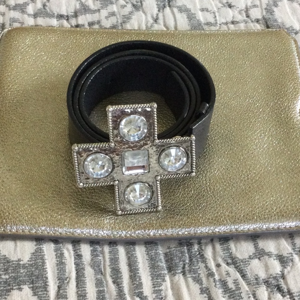 Leather belt
